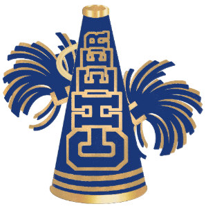And gifts on zazzle. Cheerleader clipart blue gold