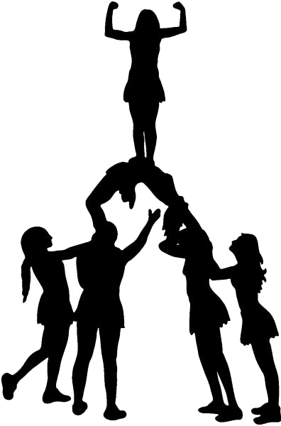 cheerleading clipart competitive cheer
