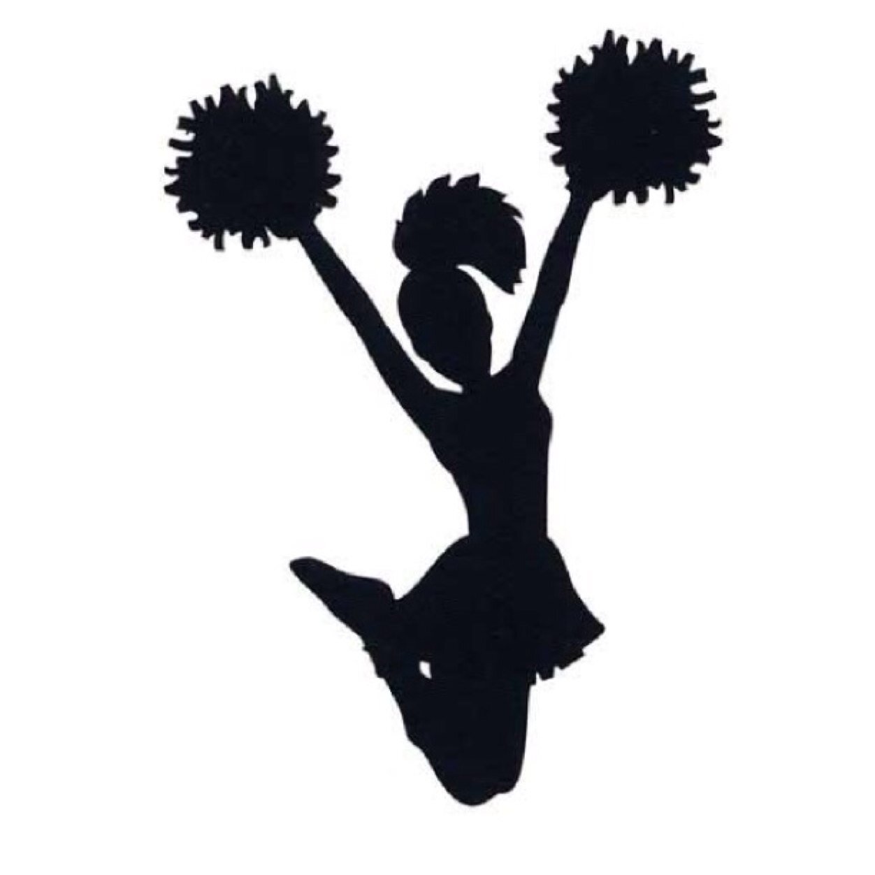 cheerleader clipart flyer