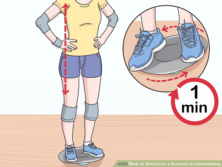 Cheerleader clipart heel stretch. How to for a