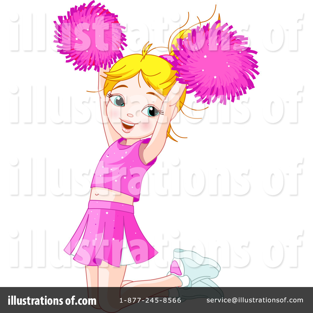 cheerleader clipart little girl