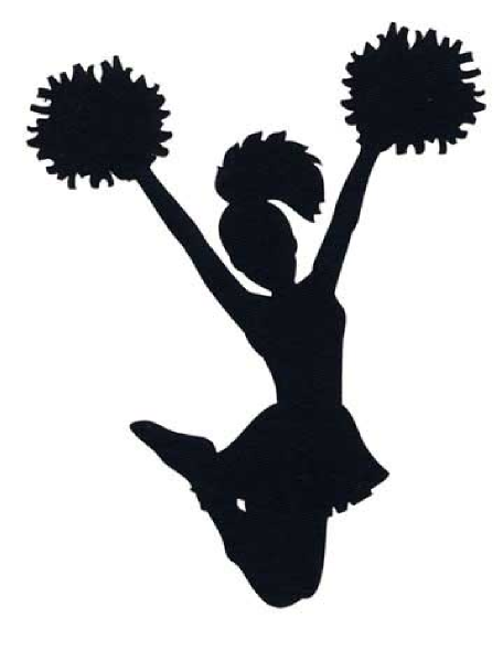 Cheer clipart cheerleading tryout. Pom poms clip art