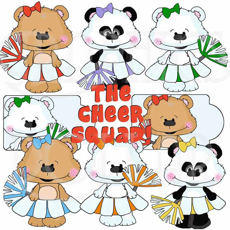 cheerleading clipart cheer squad