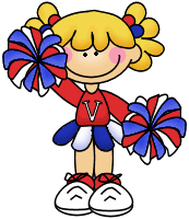cheerleading clipart kid