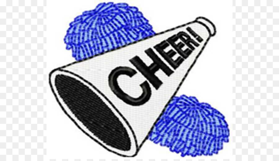 cheerleading clipart megaphone pom pom