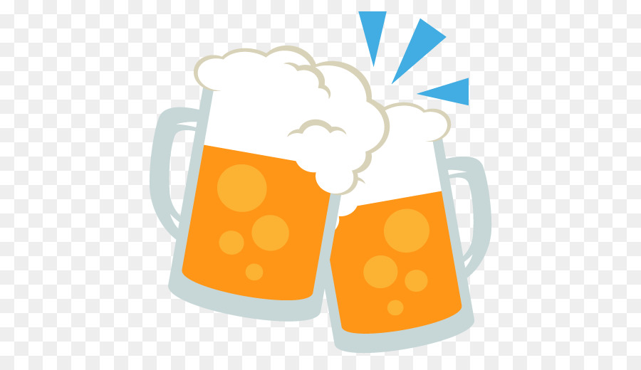 Coffee cup logo emoji. Cheers clipart beer glass