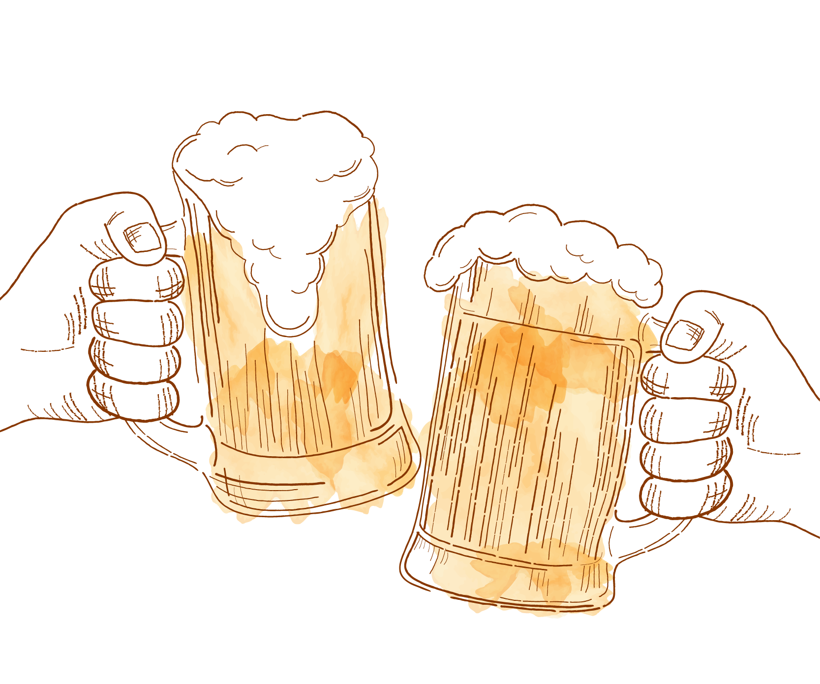 Cheers clipart cartoon. Download oktoberfest beer icon