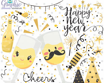 cheers clipart new year