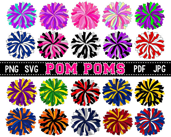 cheers clipart pompom