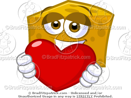 Cheese clipart character. I love clip art