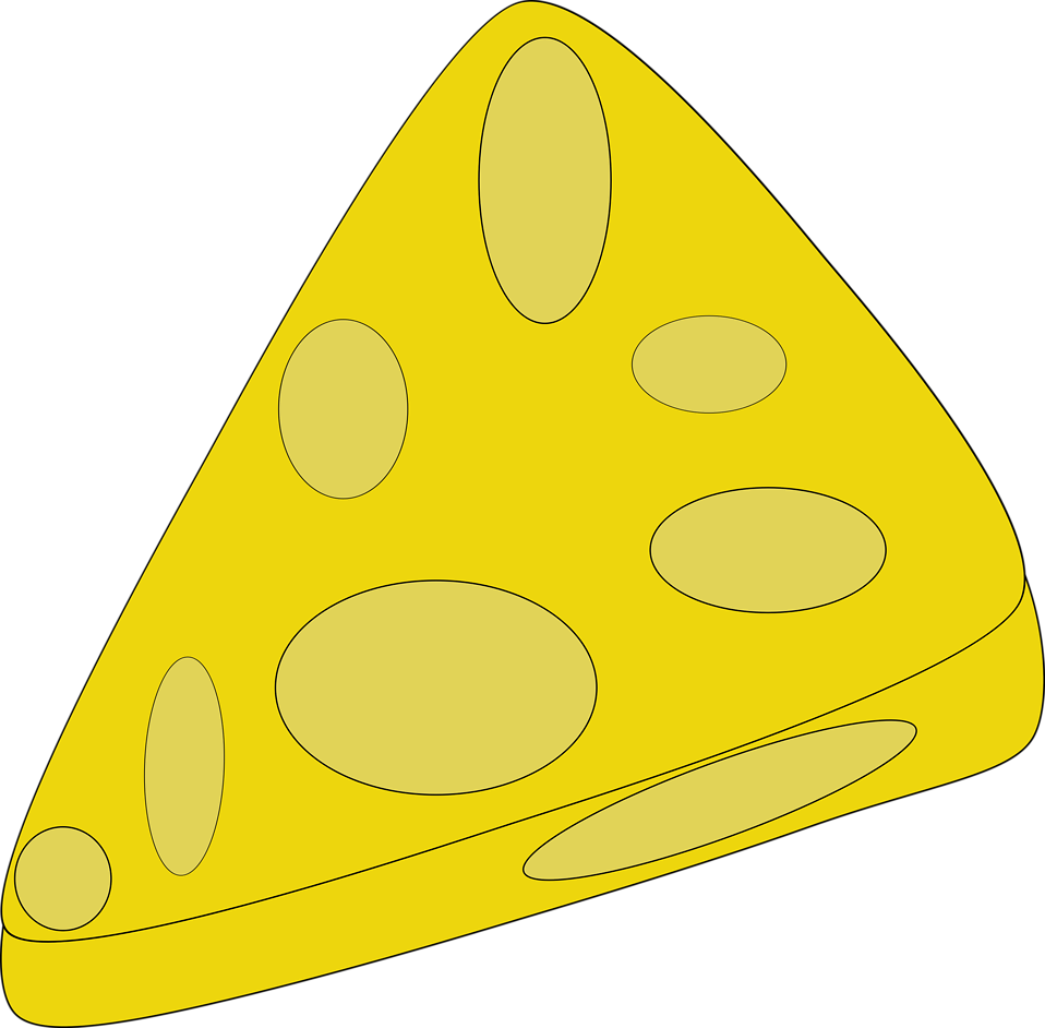 Cheese free stock photo. Dairy clipart triangular object