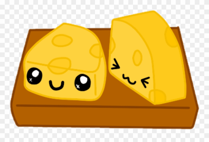 Freetoedit kawaii adorbs . Cheese clipart cute