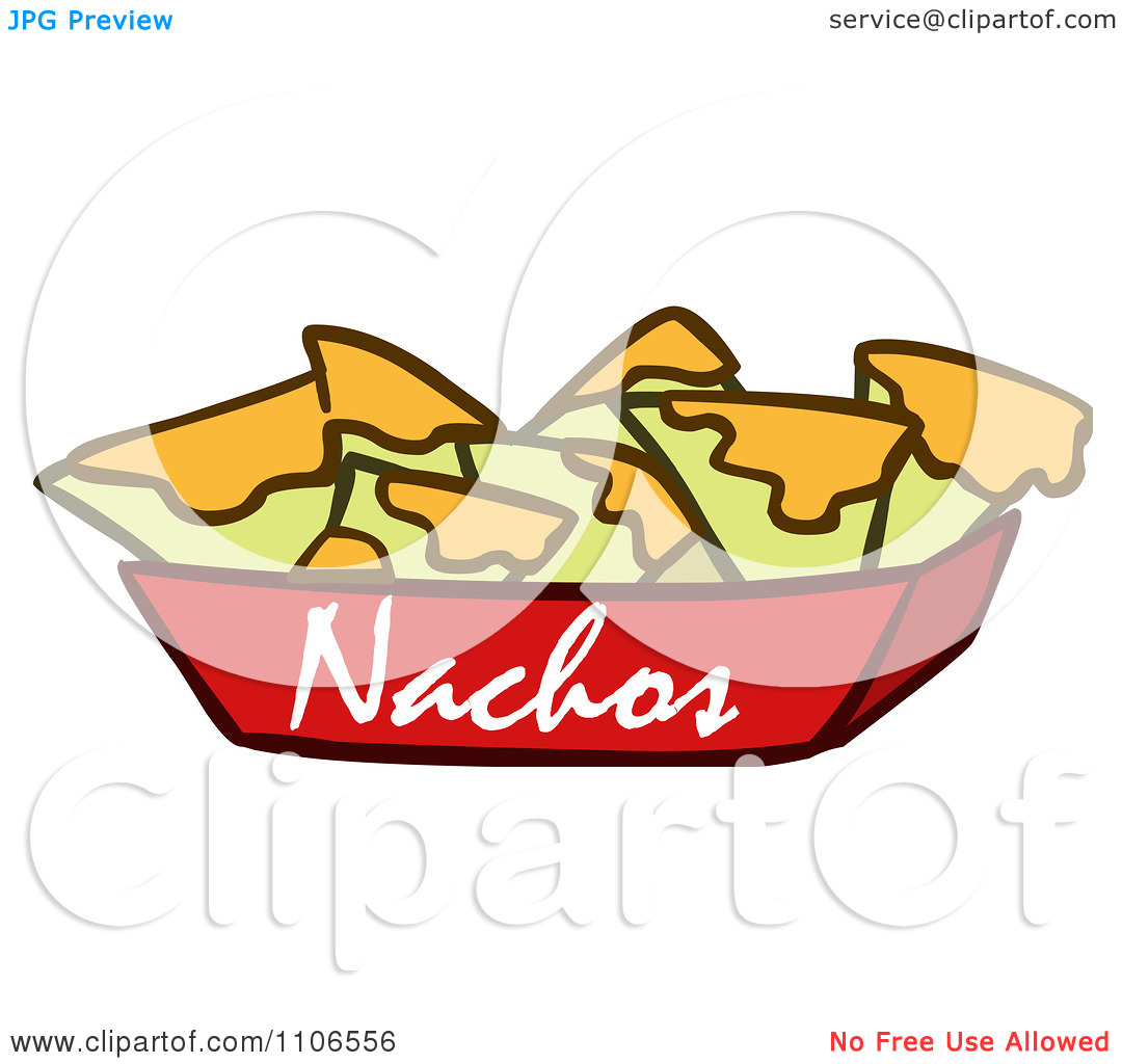 Clip art nachos and. Cheese clipart illustration