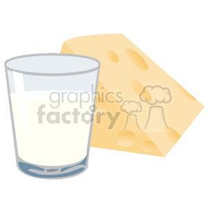 Drinks clipart milk cheese. Glass of and royalty