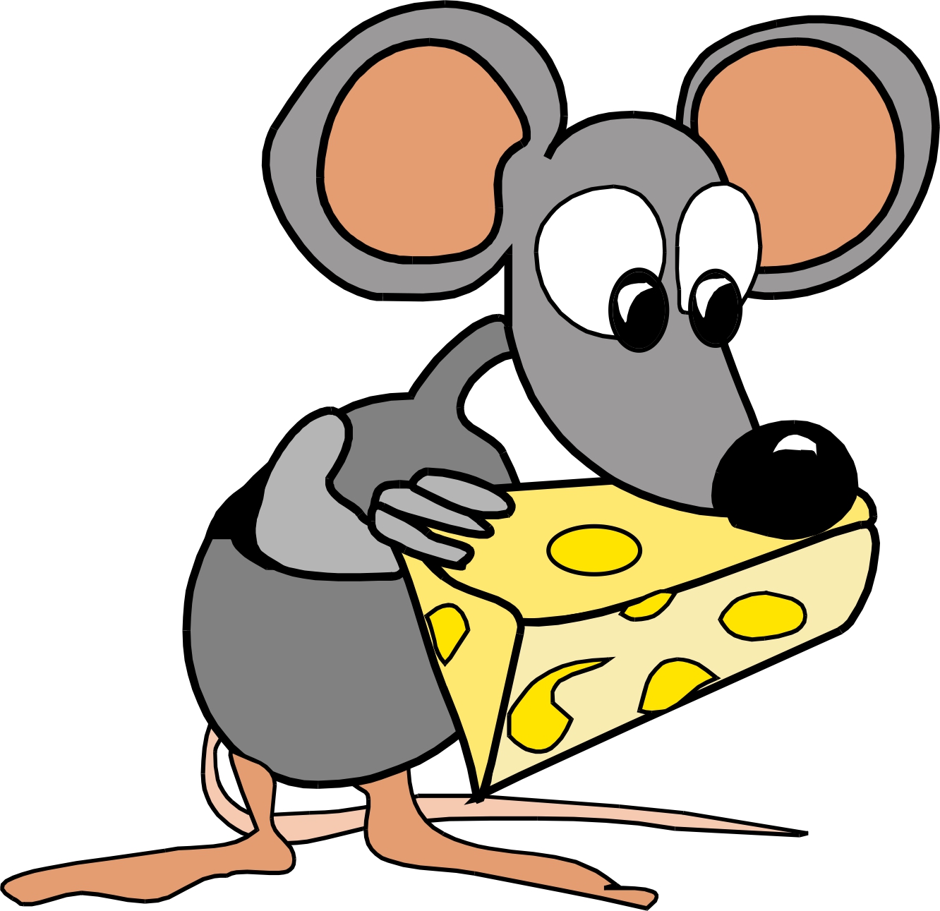 Cheese clipart mouse. Panda free images 