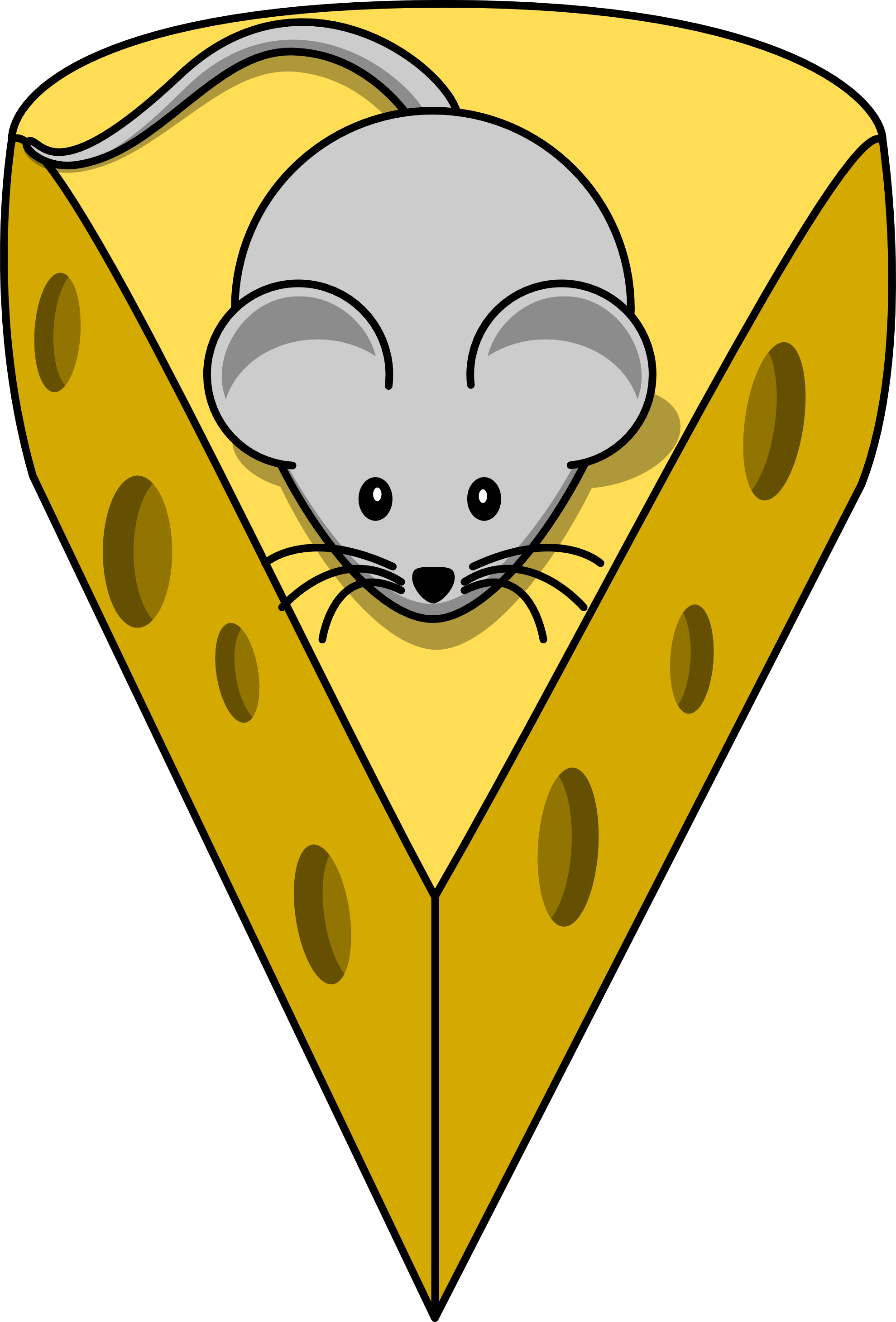 Mouse panda free images. Clipart rat cheese