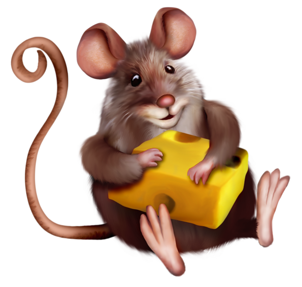 Clipart rat house clipart. Mouse with cheese cartoon