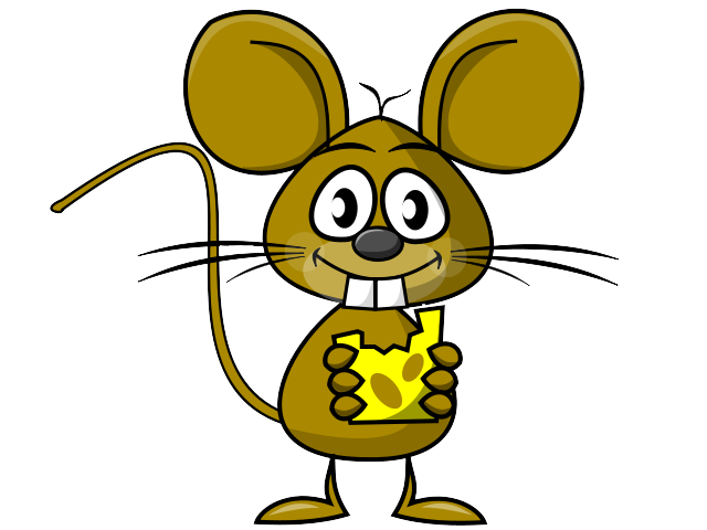 clipart rat cheese