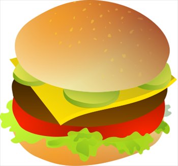cheeseburger clipart