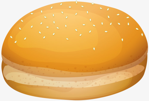 Bread rolls package bun. Hamburger clipart cheese roll