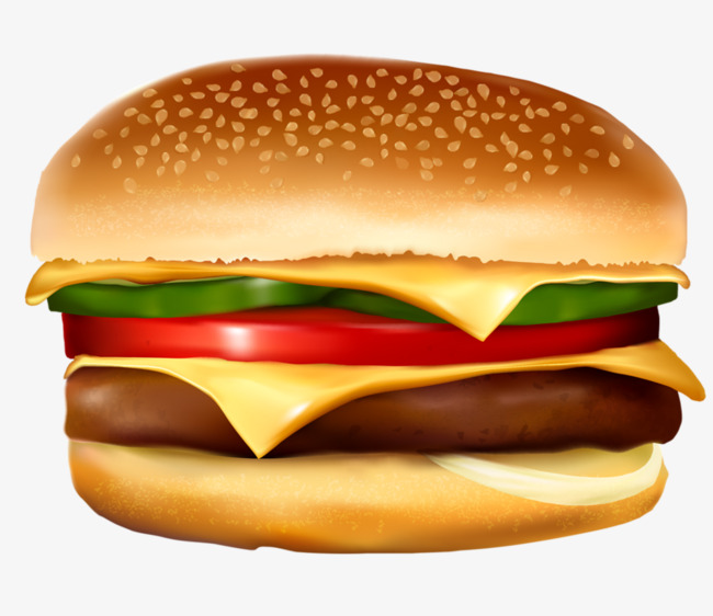 cheeseburger clipart gourmet burger