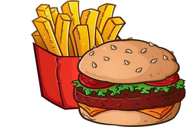 Hd graphic download french. Cheeseburger clipart hamburger fry