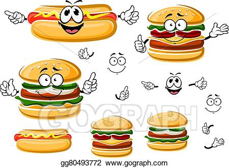 cheeseburger clipart hamburger hot dog
