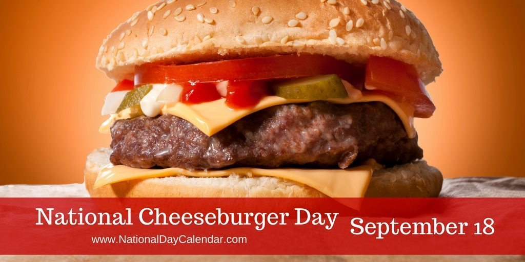 cheeseburger clipart national cheeseburger day
