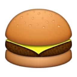 cheeseburger clipart plain hamburger