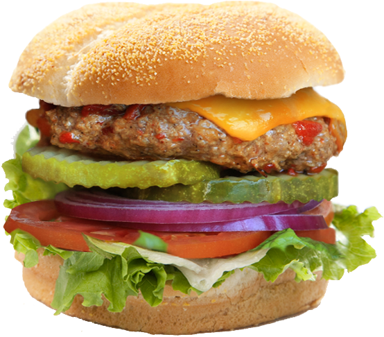 cheeseburger clipart simple burger