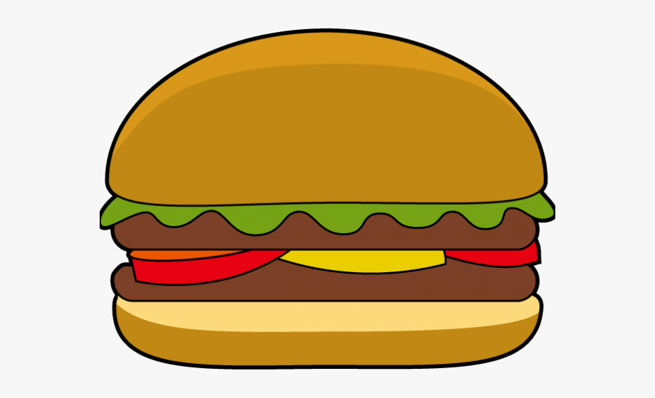 hamburger clipart easy