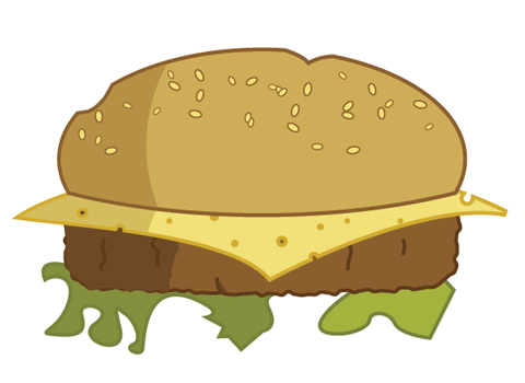 How to draw a. Cheeseburger clipart ungroupable