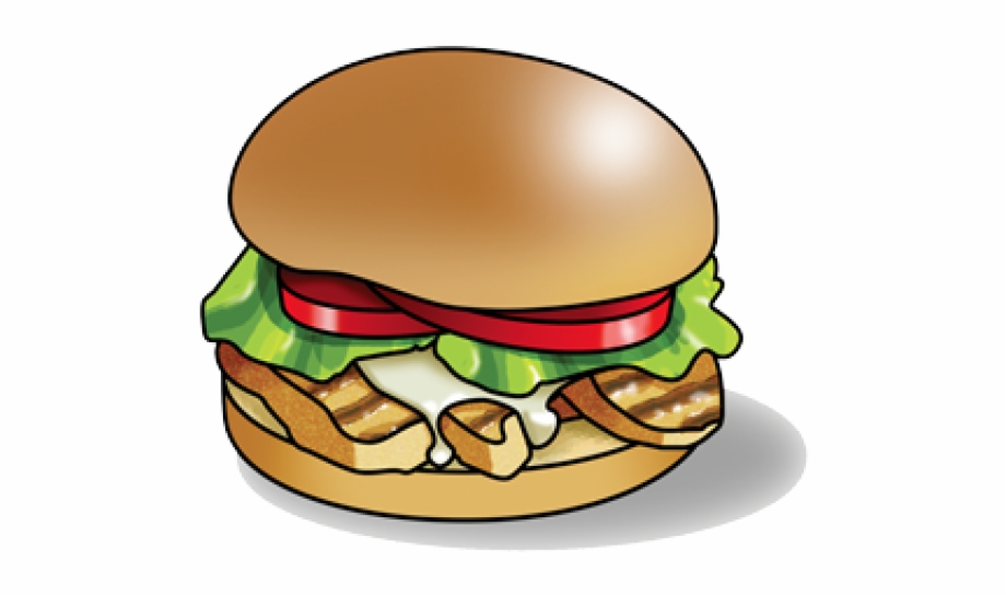 cheeseburger clipart vegetarian burger