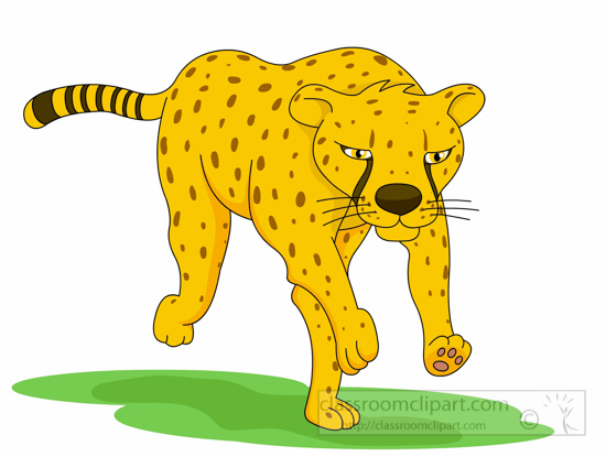 cheetah clipart