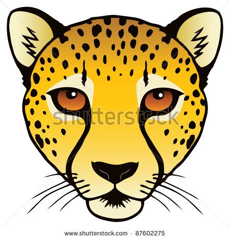 Cheetah clipart chita. Cheetahs stock illustrations cartoons