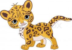 cheetah clipart cute baby