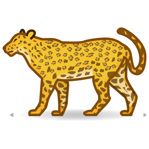 cheetah clipart emoji
