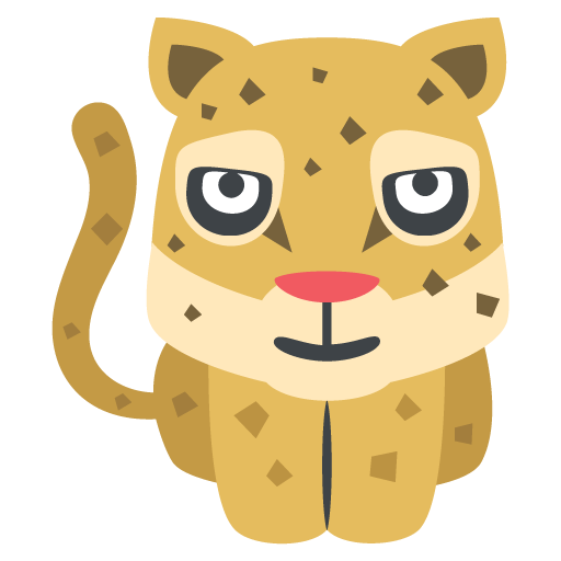 Cheetah emoji