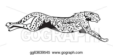 cheetah clipart illustration