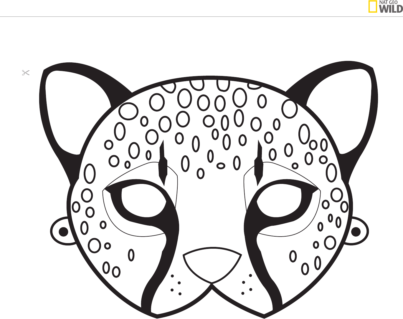 Cheetah clipart mask, Cheetah mask Transparent FREE for download on ...