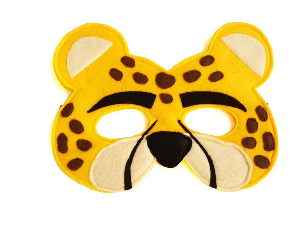 cheetah clipart mask