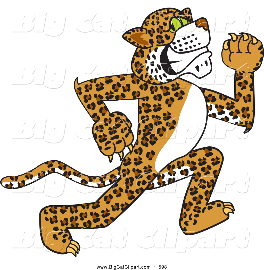 jaguar clipart simple cartoon