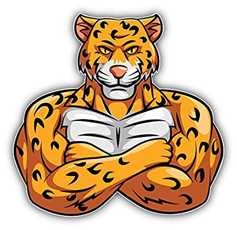 Amazon com mascot art. Cheetah clipart muscular