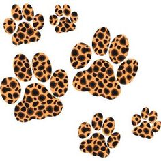 Free clipartmansion com clip. Cheetah clipart paw print