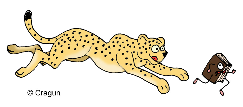 cheetah clipart simple