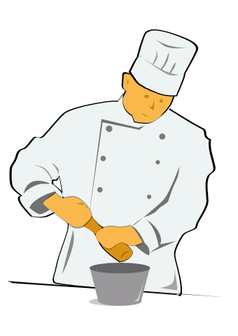 chef clipart animated