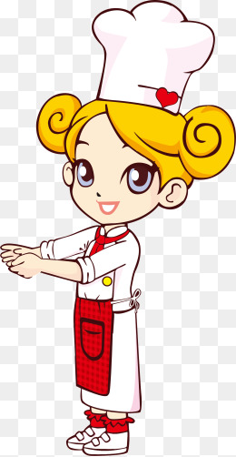 Chef clipart attire. Female png vectors psd