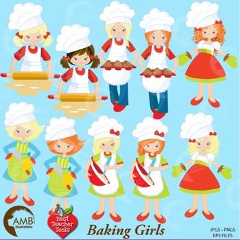chef clipart baking