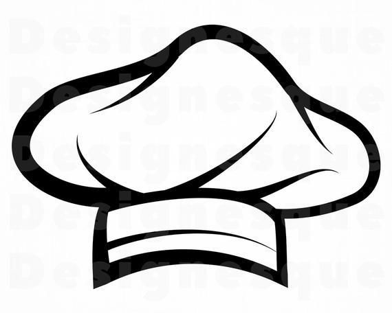 Chef clipart chef hat. Svg cook files for