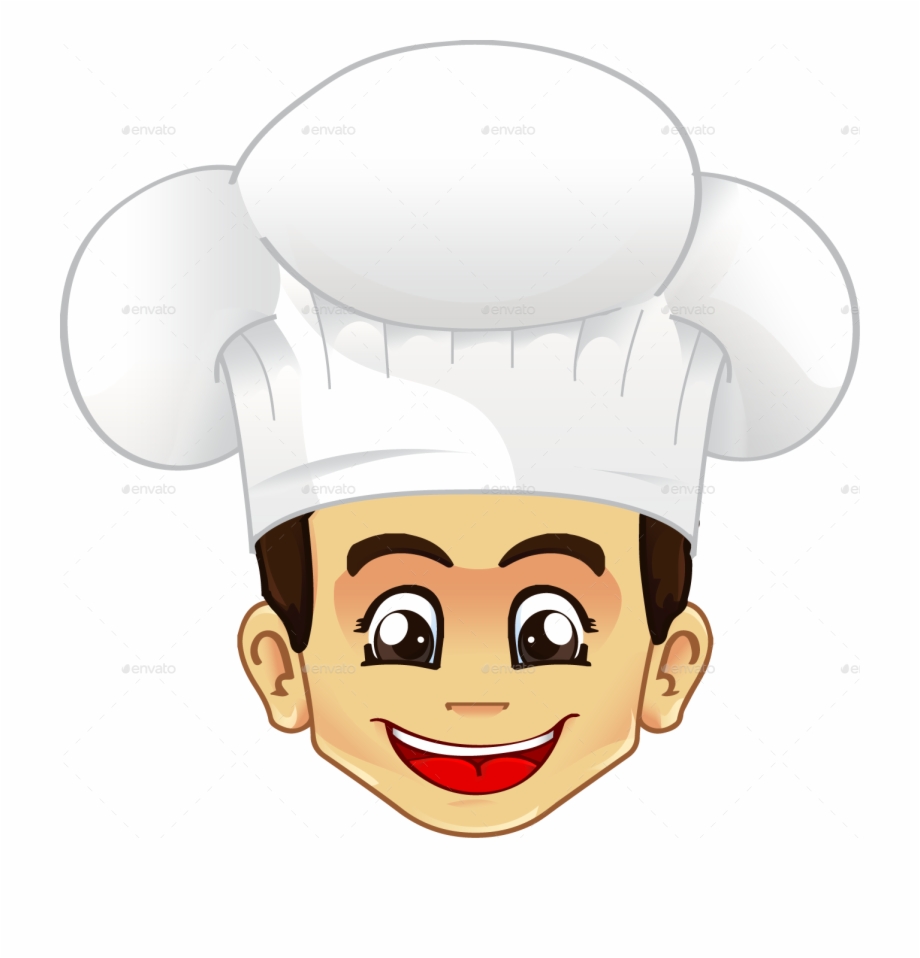 chef clipart face